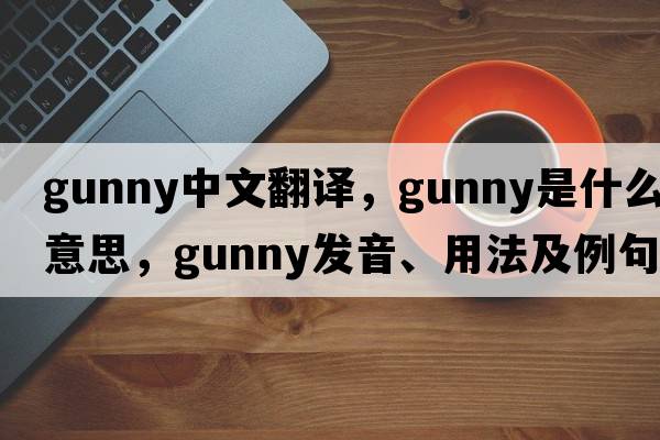 gunny中文翻譯，gunny是什么意思，gunny發(fā)音、用法及例句