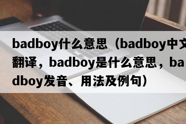 badboy什么意思（badboy中文翻譯，badboy是什么意思，badboy發(fā)音、用法及例句）