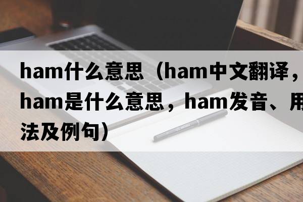 ham什么意思（ham中文翻譯，ham是什么意思，ham發(fā)音、用法及例句）