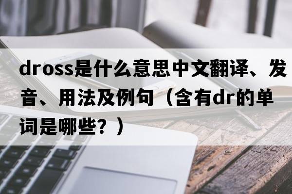 dross是什么意思中文翻譯、發(fā)音、用法及例句（含有dr的單詞是哪些？）