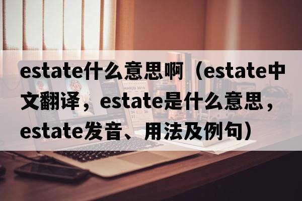 estate什么意思?。╡state中文翻譯，estate是什么意思，estate發(fā)音、用法及例句）
