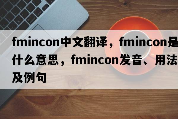 fmincon中文翻譯，fmincon是什么意思，fmincon發(fā)音、用法及例句