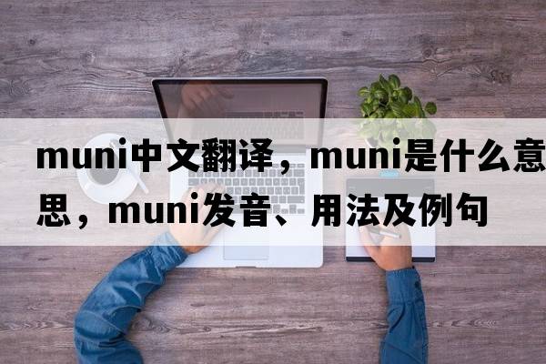 muni中文翻譯，muni是什么意思，muni發(fā)音、用法及例句