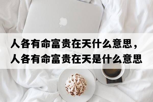 人各有命富貴在天什么意思，人各有命富貴在天是什么意思