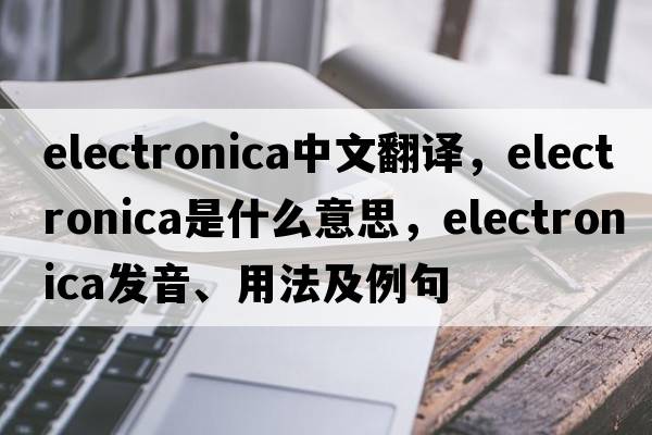 electronica中文翻譯，electronica是什么意思，electronica發(fā)音、用法及例句