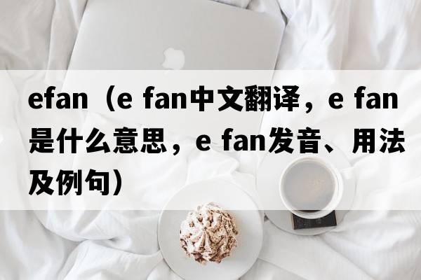 efan（e fan中文翻譯，e fan是什么意思，e fan發(fā)音、用法及例句）