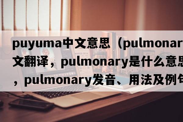 puyuma中文意思（pulmonary中文翻譯，pulmonary是什么意思，pulmonary發(fā)音、用法及例句）