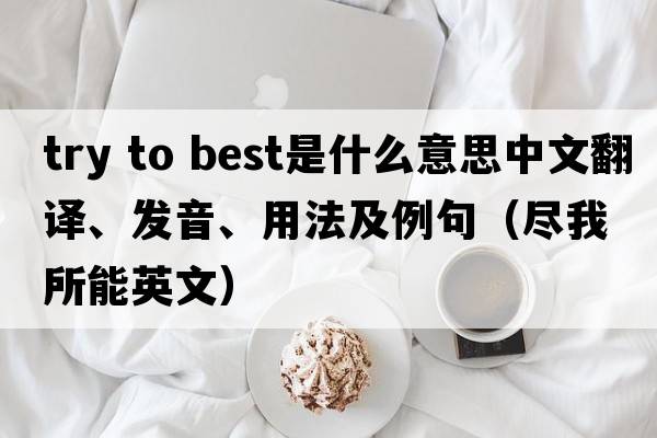 try to best是什么意思中文翻譯、發(fā)音、用法及例句（盡我所能英文）