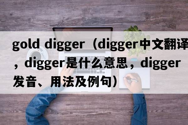 gold digger（digger中文翻譯，digger是什么意思，digger發(fā)音、用法及例句）