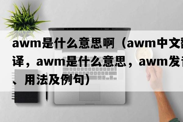 awm是什么意思?。╝wm中文翻譯，awm是什么意思，awm發(fā)音、用法及例句）