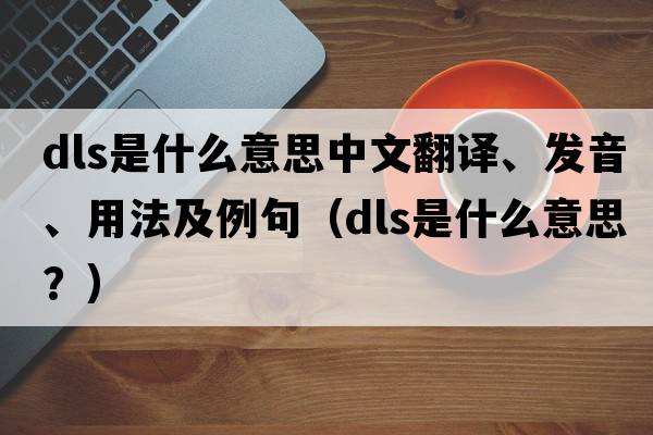 dls是什么意思中文翻譯、發(fā)音、用法及例句（dls是什么意思？）