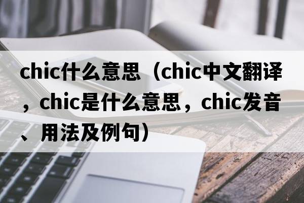 chic什么意思（chic中文翻譯，chic是什么意思，chic發(fā)音、用法及例句）