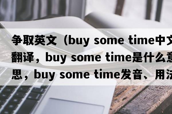 爭取英文（buy some time中文翻譯，buy some time是什么意思，buy some time發(fā)音、用法及例句）