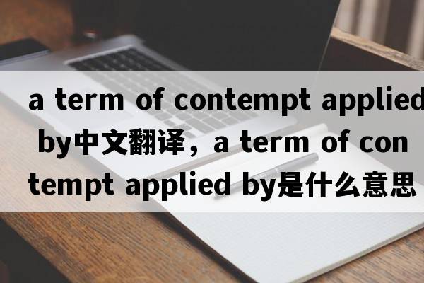 a term of contempt applied by中文翻譯，a term of contempt applied by是什么意思，a term of contempt applied by發(fā)音