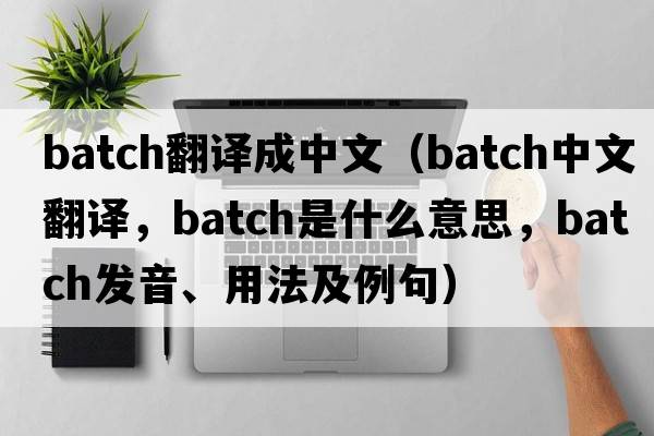 batch翻譯成中文（batch中文翻譯，batch是什么意思，batch發(fā)音、用法及例句）