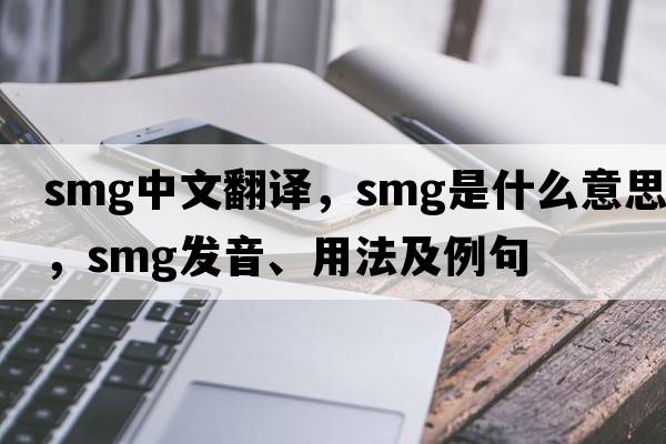 smg中文翻譯，smg是什么意思，smg發(fā)音、用法及例句