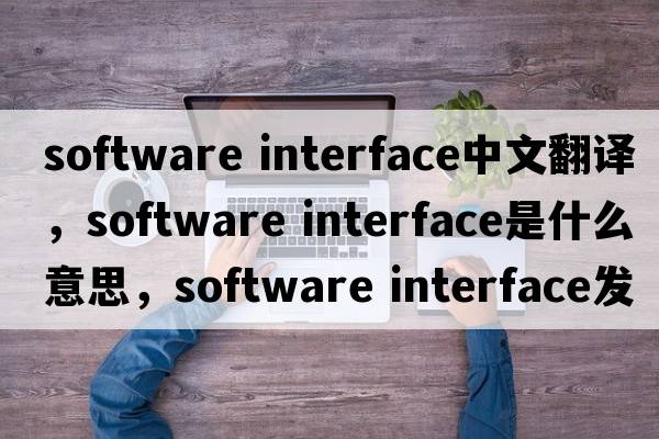 software interface中文翻譯，software interface是什么意思，software interface發(fā)音、用法及例句