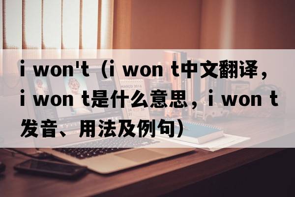 i won't（I won t中文翻譯，I won t是什么意思，I won t發(fā)音、用法及例句）