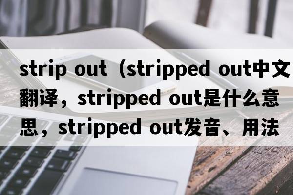 strip out（stripped out中文翻譯，stripped out是什么意思，stripped out發(fā)音、用法及例句）