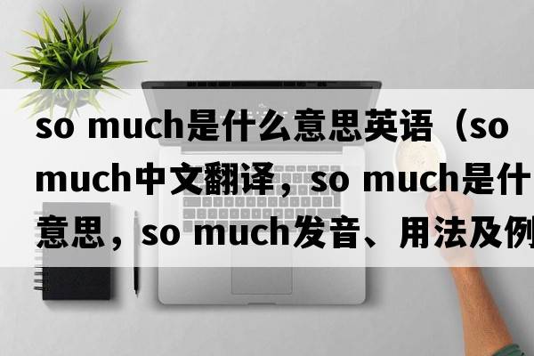 so much是什么意思英語(yǔ)（So much中文翻譯，So much是什么意思，So much發(fā)音、用法及例句）