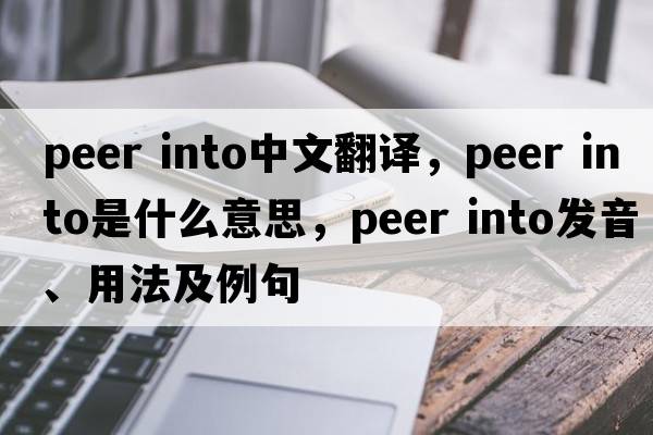 peer into中文翻譯，peer into是什么意思，peer into發(fā)音、用法及例句