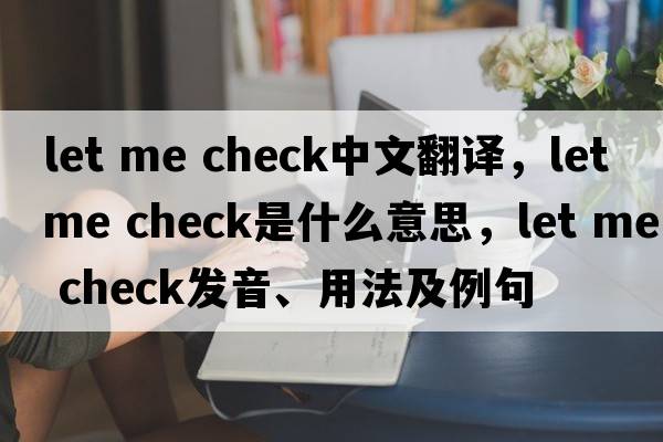 let me check中文翻譯，let me check是什么意思，let me check發(fā)音、用法及例句