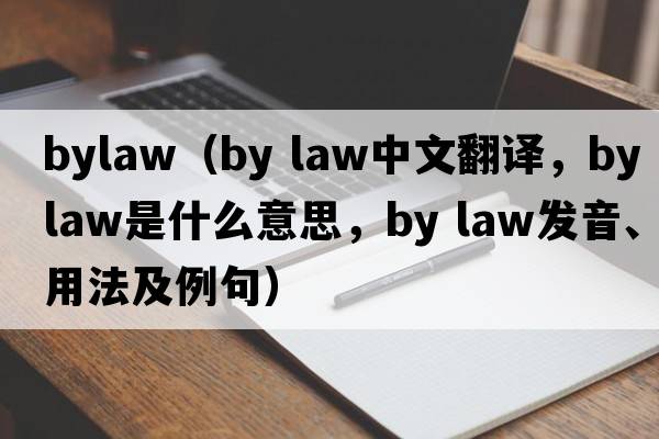 bylaw（by law中文翻譯，by law是什么意思，by law發(fā)音、用法及例句）