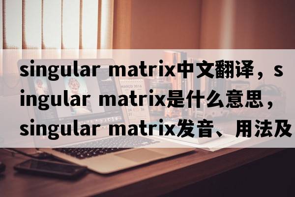 singular matrix中文翻譯，singular matrix是什么意思，singular matrix發(fā)音、用法及例句