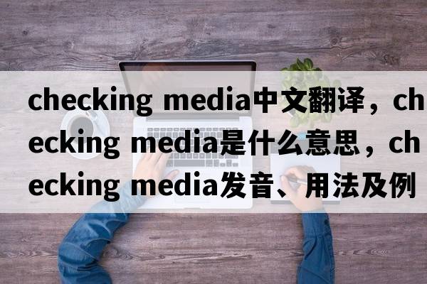 checking media中文翻譯，checking media是什么意思，checking media發(fā)音、用法及例句