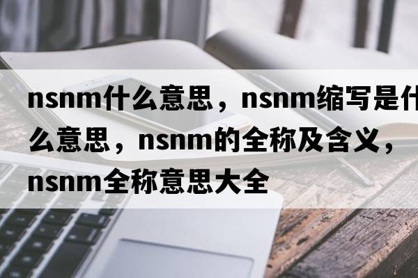 nsnm什么意思，nsnm縮寫(xiě)是什么意思，nsnm的全稱(chēng)及含義，nsnm全稱(chēng)意思大全