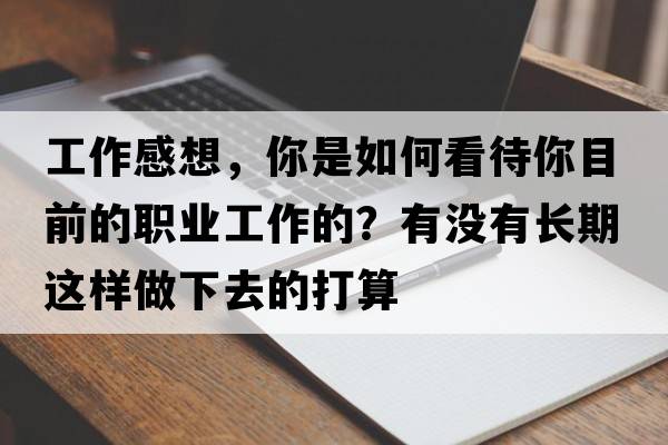 工作感想，你是如何看待你目前的職業(yè)工作的？有沒(méi)有長(cháng)期這樣做下去的打算