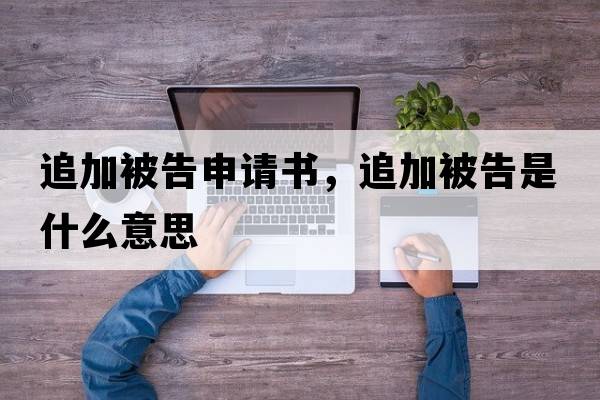 追加被告申請書(shū)，追加被告是什么意思