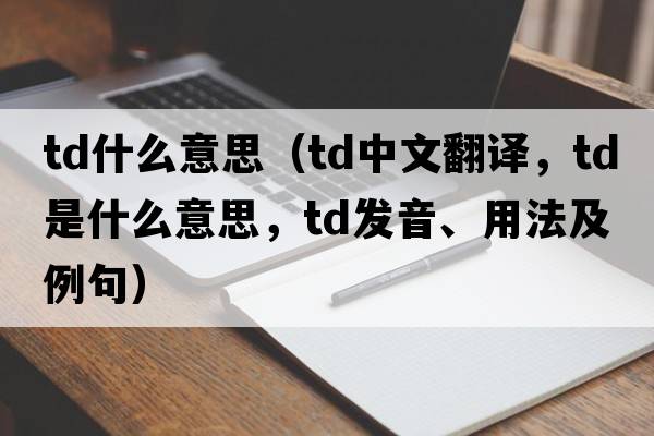td什么意思（td中文翻譯，td是什么意思，td發(fā)音、用法及例句）