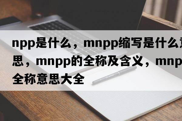 npp是什么，mnpp縮寫(xiě)是什么意思，mnpp的全稱(chēng)及含義，mnpp全稱(chēng)意思大全