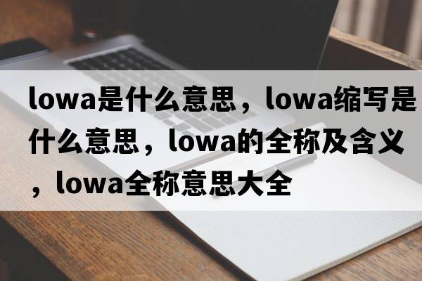 lowa是什么意思，lowa縮寫(xiě)是什么意思，lowa的全稱(chēng)及含義，lowa全稱(chēng)意思大全
