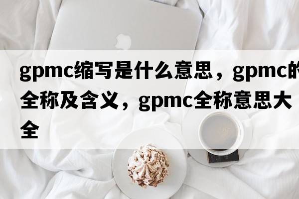 gpmc縮寫(xiě)是什么意思，gpmc的全稱(chēng)及含義，gpmc全稱(chēng)意思大全