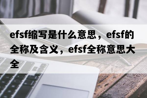 efsf縮寫(xiě)是什么意思，efsf的全稱(chēng)及含義，efsf全稱(chēng)意思大全