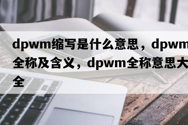 dpwm縮寫(xiě)是什么意思，dpwm的全稱(chēng)及含義，dpwm全稱(chēng)意思大全