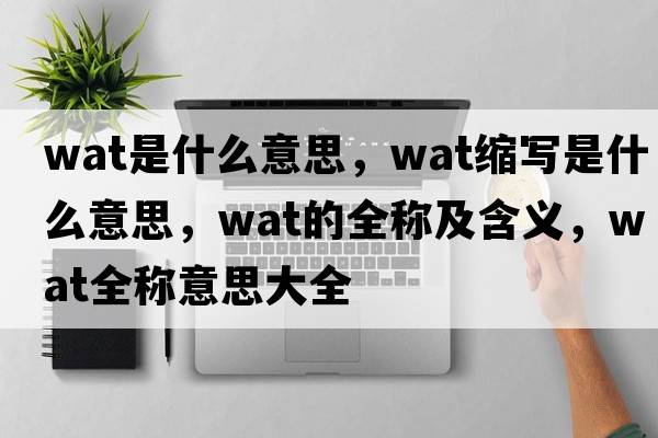 wat是什么意思，wat縮寫(xiě)是什么意思，wat的全稱(chēng)及含義，wat全稱(chēng)意思大全