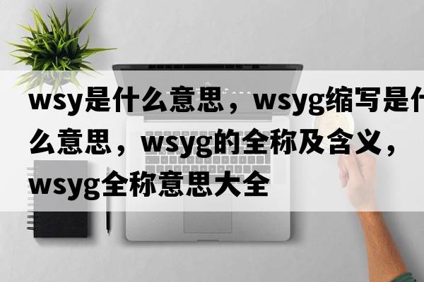 wsy是什么意思，wsyg縮寫(xiě)是什么意思，wsyg的全稱(chēng)及含義，wsyg全稱(chēng)意思大全