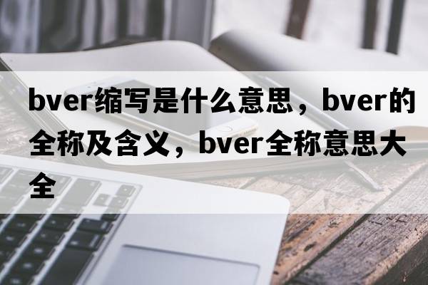 bver縮寫(xiě)是什么意思，bver的全稱(chēng)及含義，bver全稱(chēng)意思大全