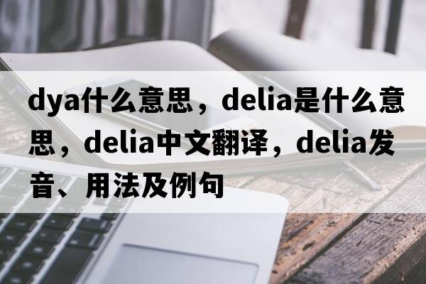 dya什么意思，delia是什么意思，delia中文翻譯，delia發(fā)音、用法及例句