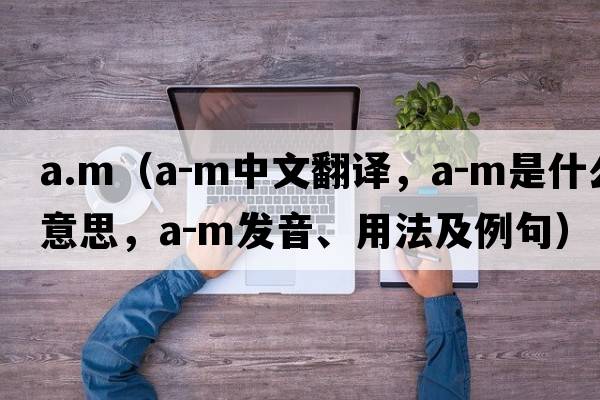 a.m（A-M中文翻譯，A-M是什么意思，A-M發(fā)音、用法及例句）