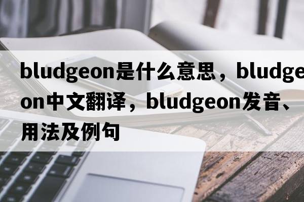 bludgeon是什么意思，bludgeon中文翻譯，bludgeon發(fā)音、用法及例句