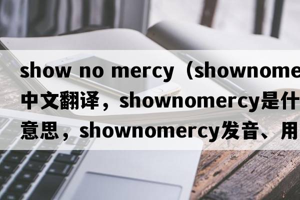 show no mercy（shownomercy中文翻譯，shownomercy是什么意思，shownomercy發(fā)音、用法及例句）