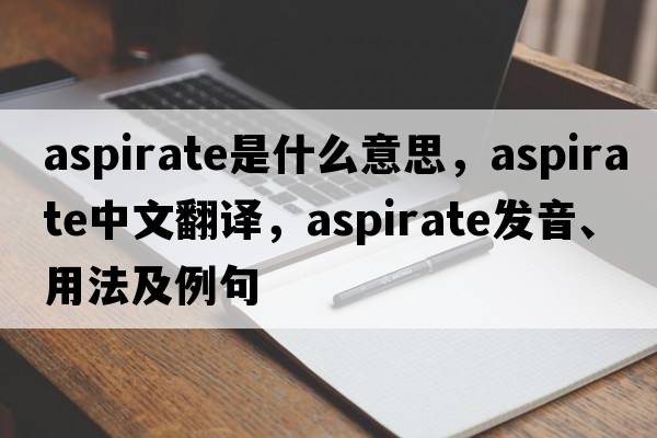 aspirate是什么意思，aspirate中文翻譯，aspirate發(fā)音、用法及例句