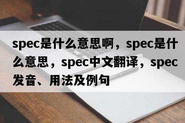 spec是什么意思啊，spec是什么意思，spec中文翻譯，spec發(fā)音、用法及例句