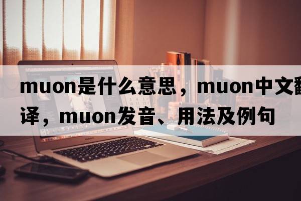 muon是什么意思，muon中文翻譯，muon發(fā)音、用法及例句