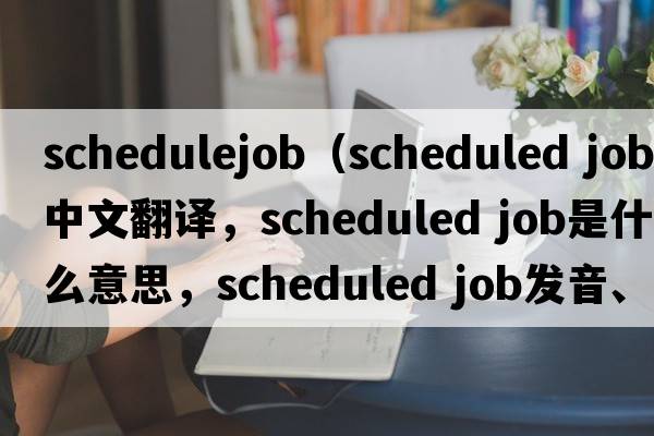 schedulejob（scheduled job中文翻譯，scheduled job是什么意思，scheduled job發(fā)音、用法及例句）