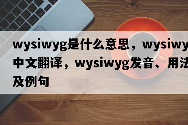 wysiwyg是什么意思，wysiwyg中文翻譯，wysiwyg發(fā)音、用法及例句
